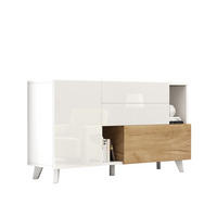 SIDEBOARD Wweiß 130/40/70 cm - Weiß, Holzwerkstoff (40/70/130cm) - Urban Meuble