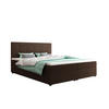BOXBETT FADO 1 mit Matratze H3 und Topper 180x200 Zoom 5 - Braun, Holz/Textil (180/200cm) - Bedante