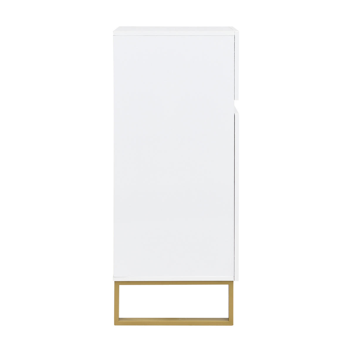 SCHUHSCHRANK aus MDF 120x35x85cm in Weiß mit Sitzbank - Weiß, Holzwerkstoff (120/85/35cm) - Modfu