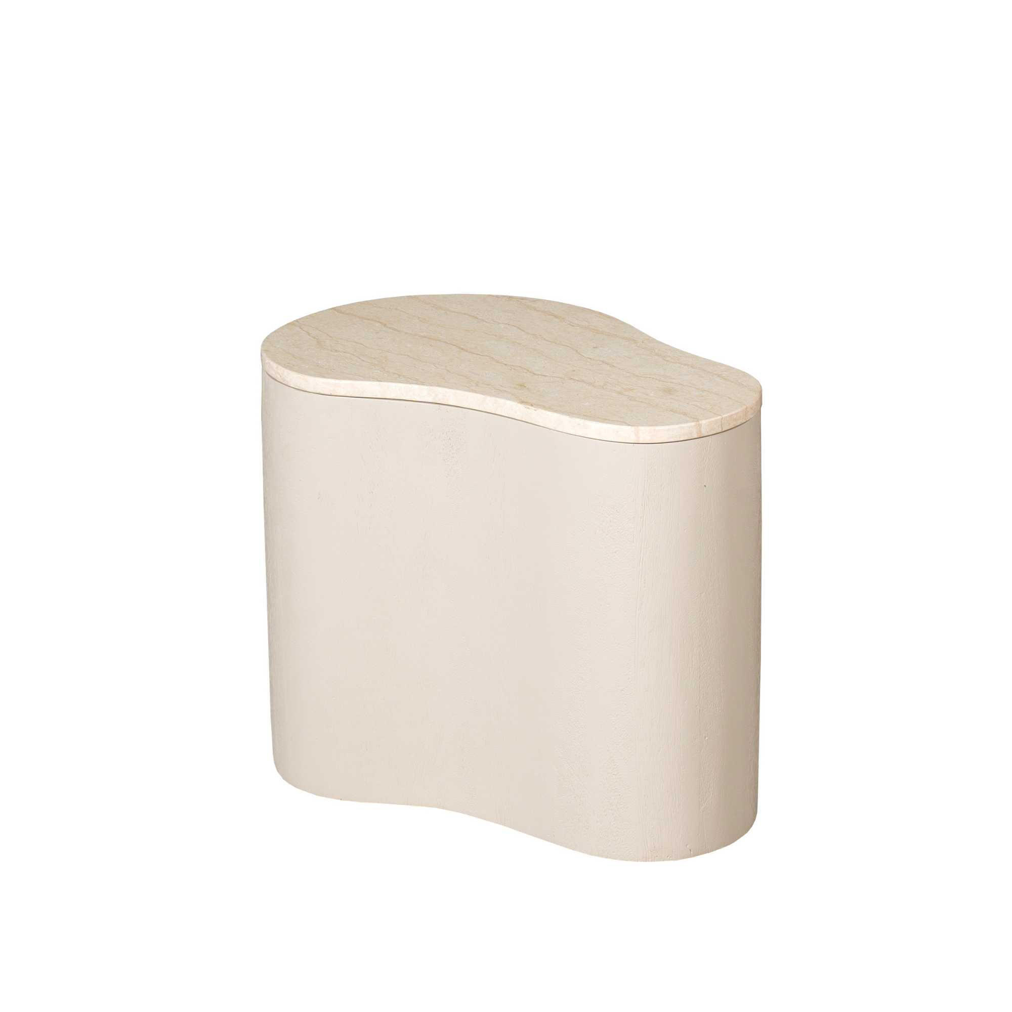 COUCHTISCH Lovi Beige 33/50/42 cm - Beige, Holz (33/50/42cm) - Starfurn