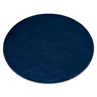 TEPPICH Posh 80 cm - Blau, Textil (80/80cm) - rugsX
