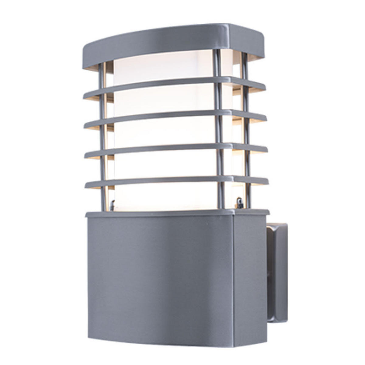 LED AUSSENLEUCHTE CHESTA Edelstahl Silber - Silberfarben, Metall (13.4/14.2/23cm) - Wofi