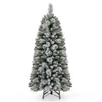 WEIHNACHTSBAUM 180cm Grün - Grün, Metall (180cm) - COSTWAY