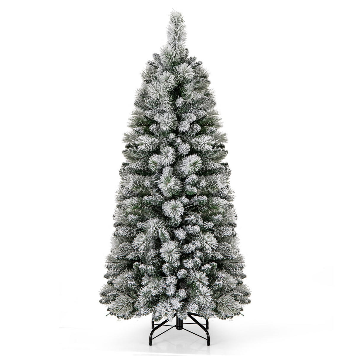 WEIHNACHTSBAUM 180cm Grün - Grün, Metall (180cm) - COSTWAY
