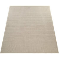 OUTDOOR Teppich Natur Balkon, Terrasse schmutzabweisend Beige Rechteckig 120x160 - Beige, Textil (120/160cm) - KADIMA DESIGN