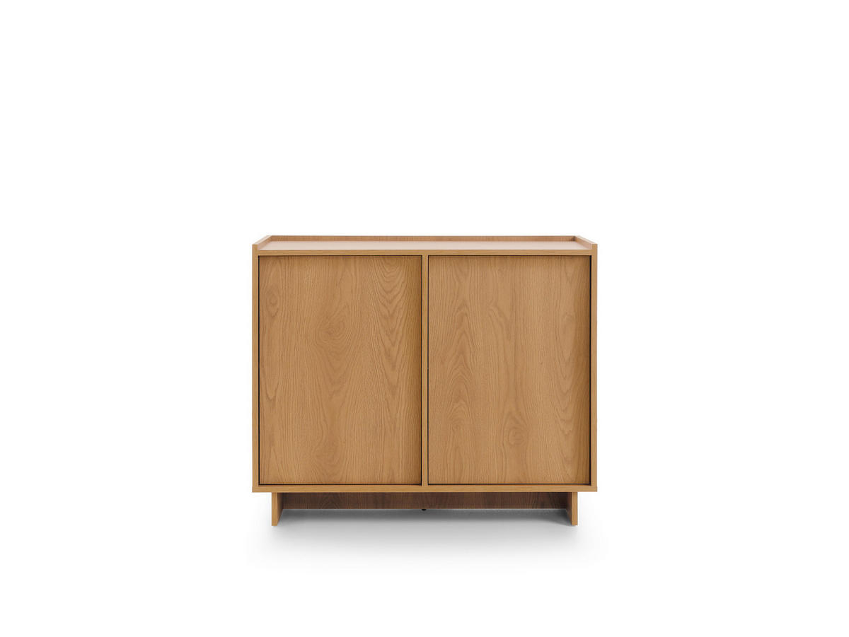 KOMMODE: karamellfarbene Eiche, 98 x 82 x 39 cm - Braun, Holzwerkstoff (98/82/39cm) - 3XE LIVING