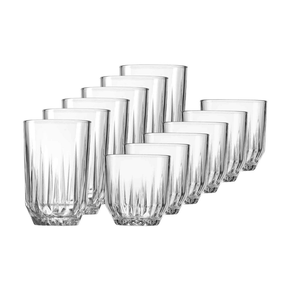 WHISKY & LONGDRINKGLÄSER-SET Palace transparent 12er Set - Transparent, Glas - Ritzenhoff Breker