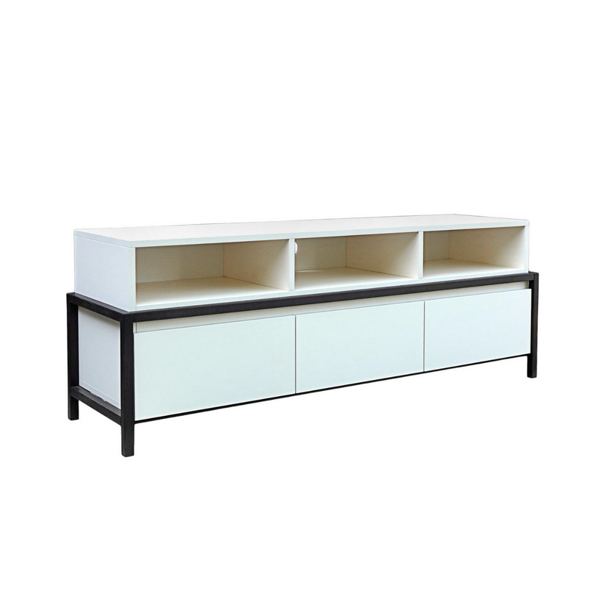 TV-SCHRANK für das Wohnzimmer BOSTON - Eichefarben, Holz (150/55/40cm) - Rawood Furniture
