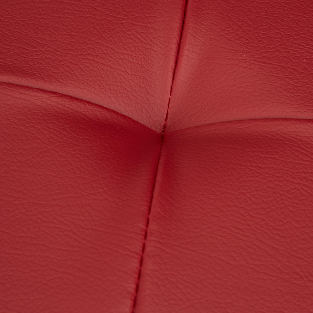 FALTBARE Sitzbank - Dunkelrot, Holzwerkstoff/Kunststoff (38/38/114cm) - Relaxdays