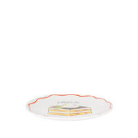 TELLER Pasta Tiramisu in Bunt - 18cm - Multicolor, Keramik (18/18/2cm) - Blond Amsterdam