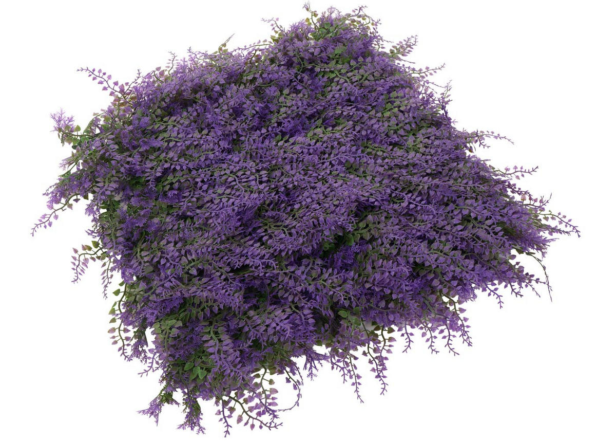 WANDPANEEL Lila - Lila, Kunststoff (50/15/50cm) - Jamb