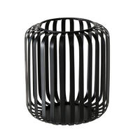 METALLLATERNE Viki 13/13/15 cm - Schwarz, Metall (13/15/13cm) - Boltze Home