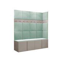 GARDEROBEN-SET Orion II - Kaschmir/Mintgrün, Holzwerkstoff/Kunststoff (168/186/46cm) - MIRJAN24