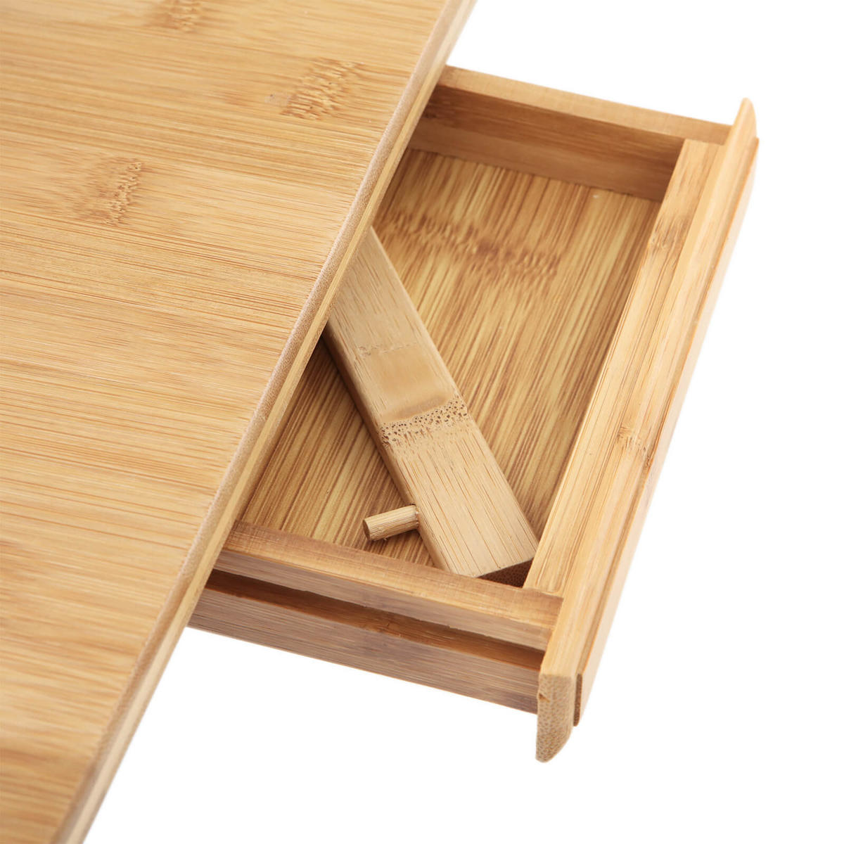 LAPTOPTISCH - Eukalyptusholzfarben, Holz (72/29/35cm) - Hansiro