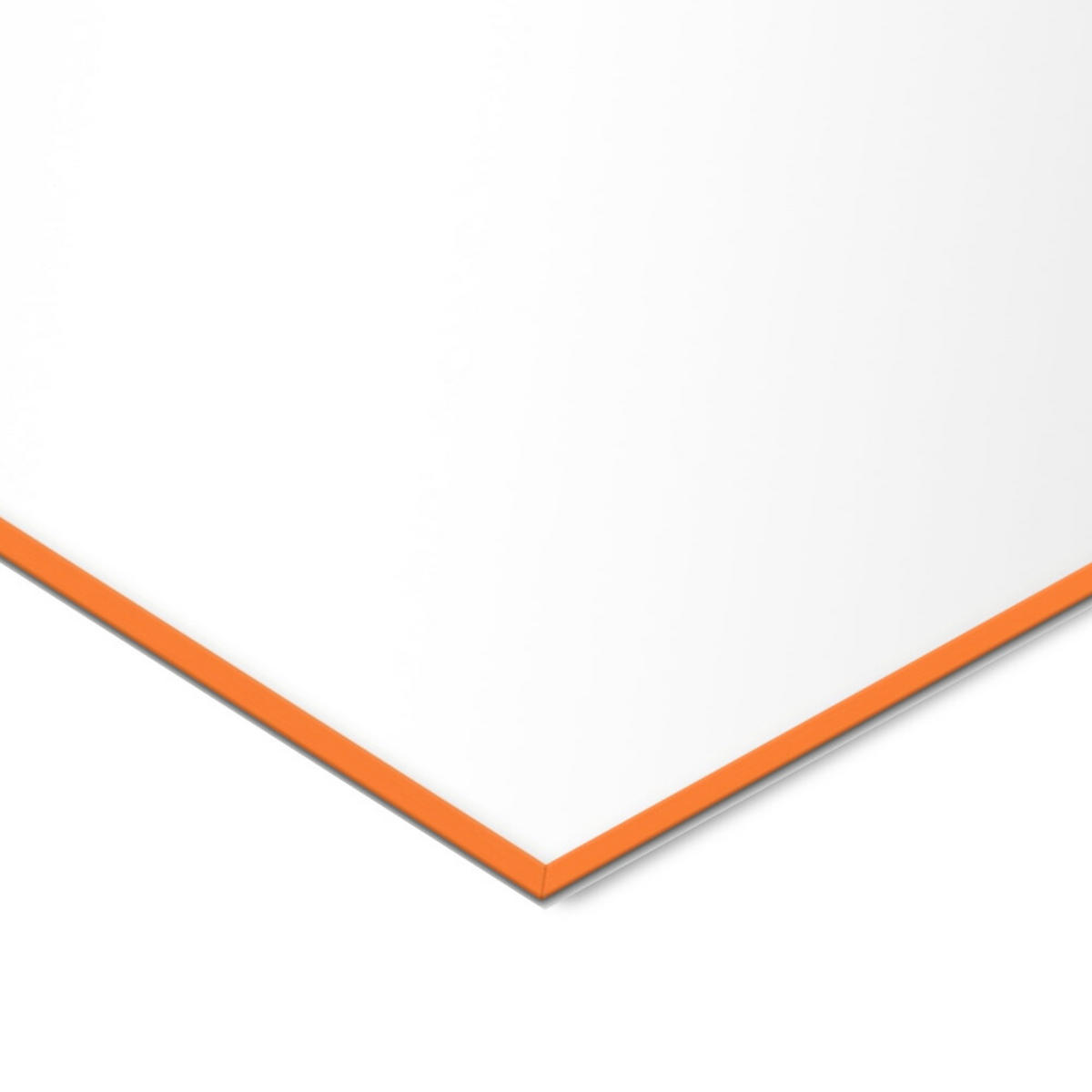 SPIEGEL - Orangenfarbenes Holz - Orange, Holz/Papier (50/70/2cm) - Poster&Frame