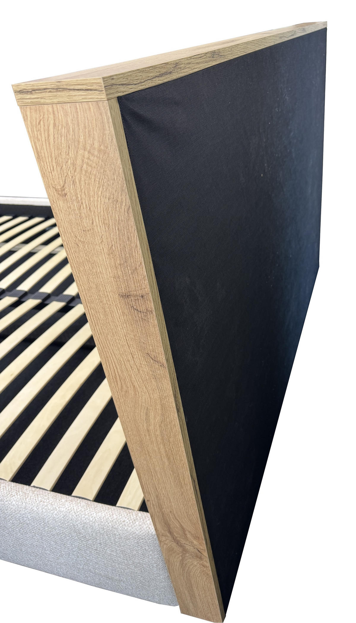 BOXSPRINGBETT LolyT 140x0 cm Bonell H3 cm Gris Clair - Hellgrau, Textil - KS Home Concept