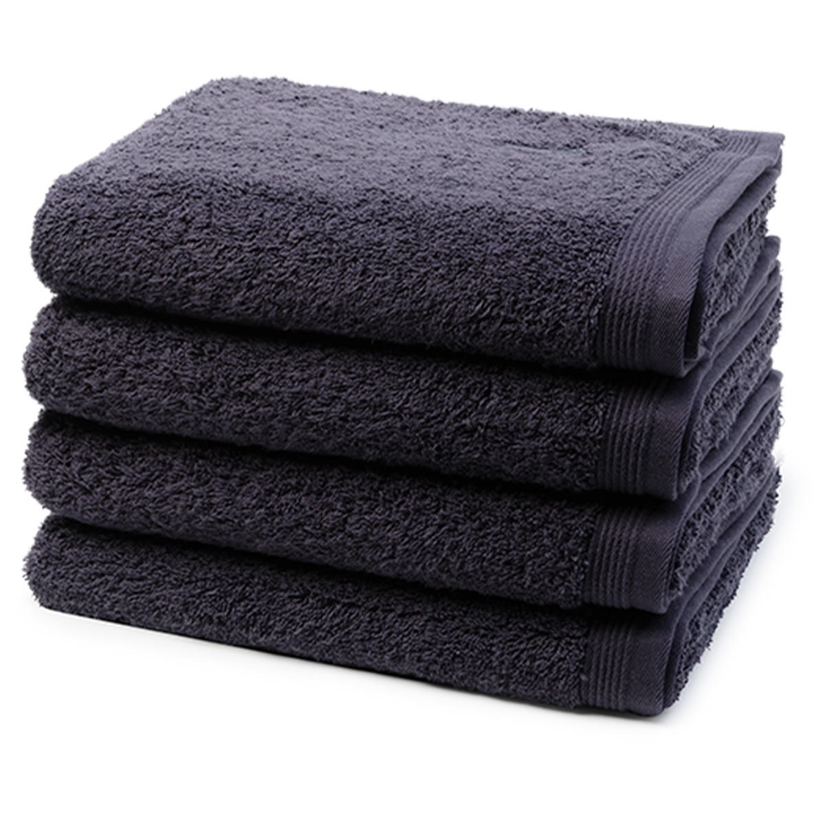 HANDTUCH Superwuschel 4er-Set - Dunkelgrau, Textil (50/100cm) - MÖVE
