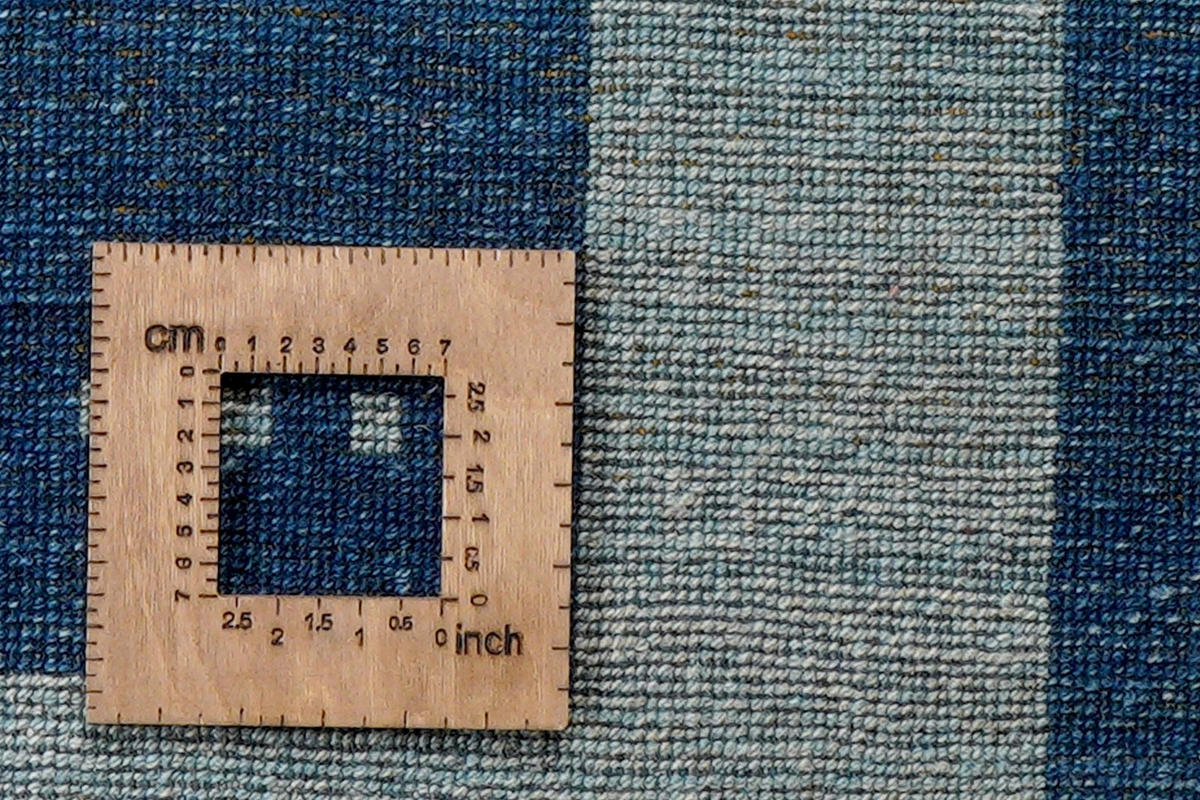 GABBEH-TEPPICH handgeknüpft Sonnat Blau 200/153 cm Schurwolle - Blau, Textil (153/200cm) - Looma