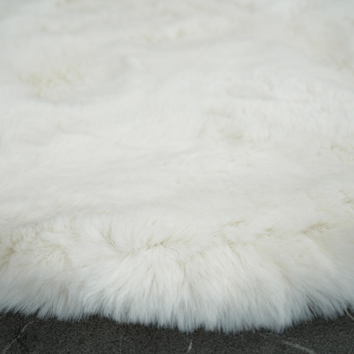 FELLTEPPICH CLOUD SUPER SOFT 200/200 cm Ivory Elfenbeinn - Creme, Textil (200/200cm) - Consilio Concept