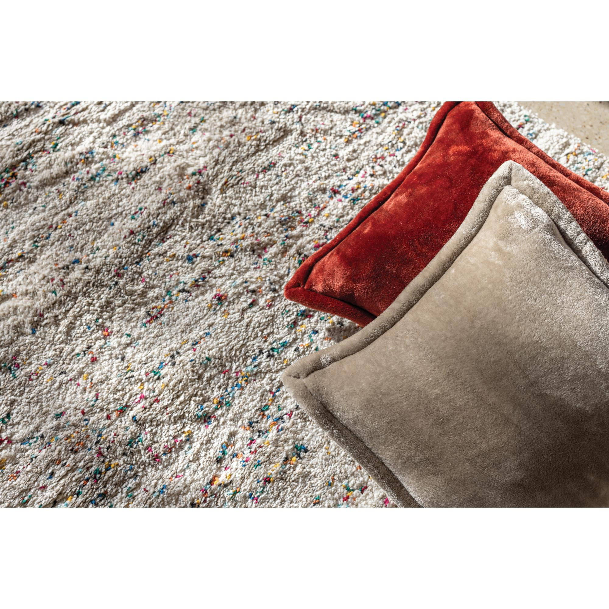 KISSEN Tender geranie 50 x 50 cm - Rostfarben, Textil (50/50cm) - Vivaraise