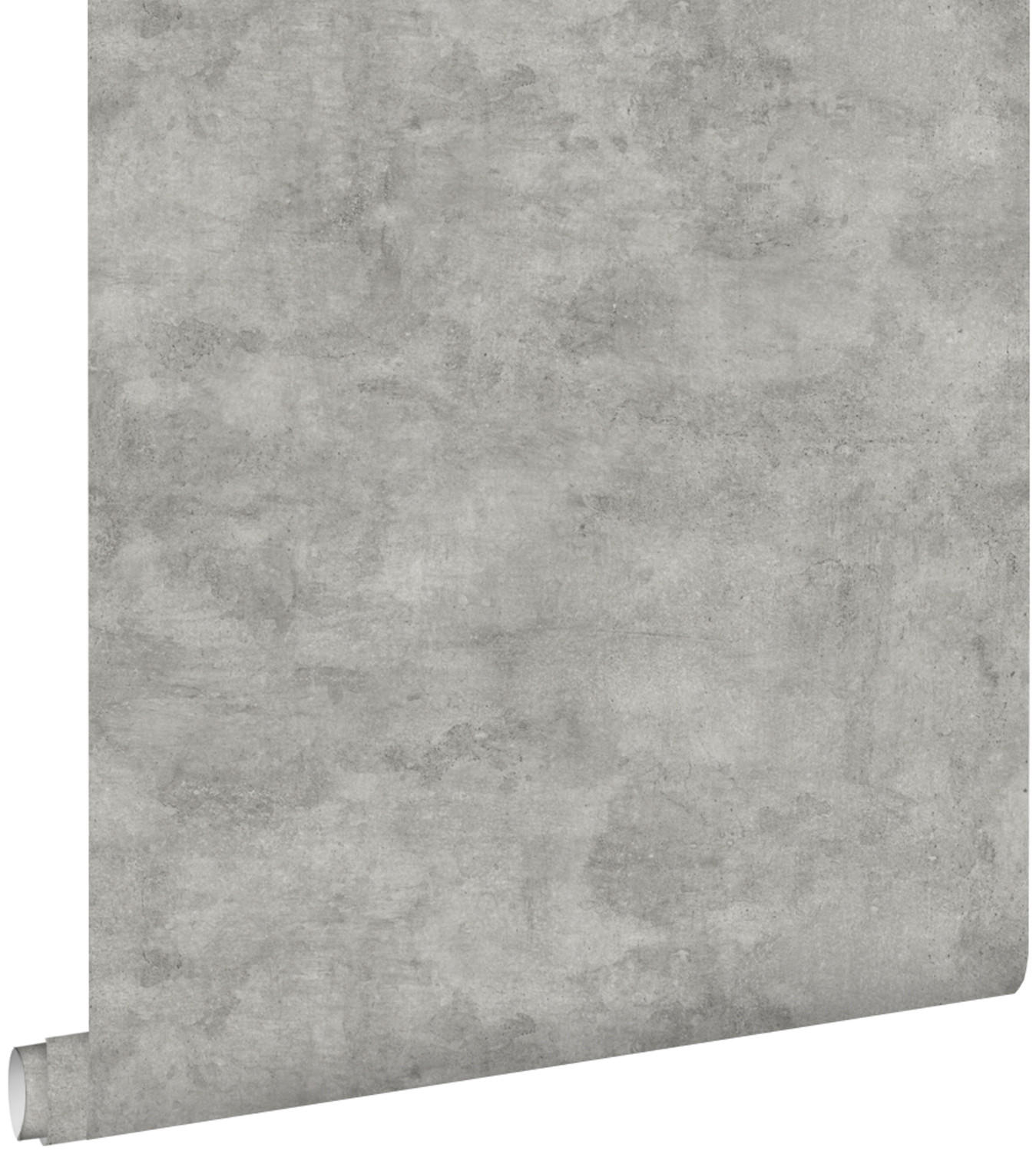 TAPETE Betonoptik 53 cm x 10.05 m - Grau, Papier (53/1000cm) - ESTAhome
