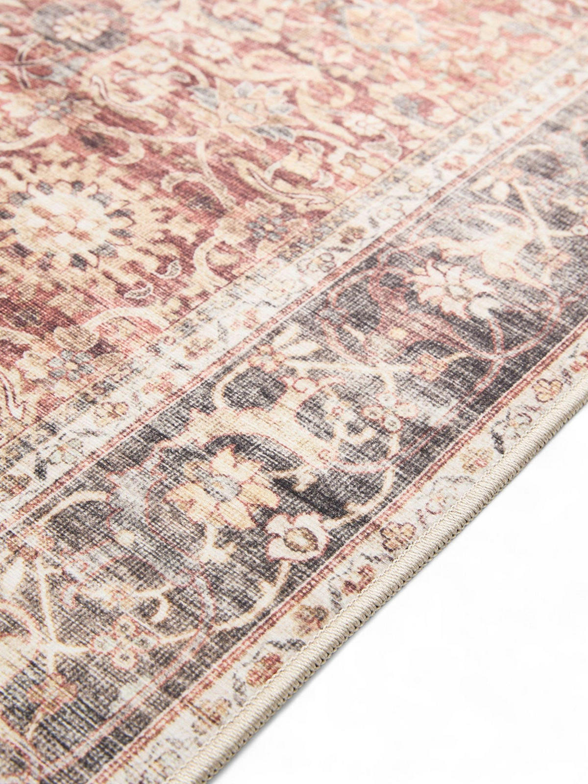 VINTAGE-TEPPICH George waschbar 120x170 cm - Multicolor, Kunststoff (120/170cm) - benuta