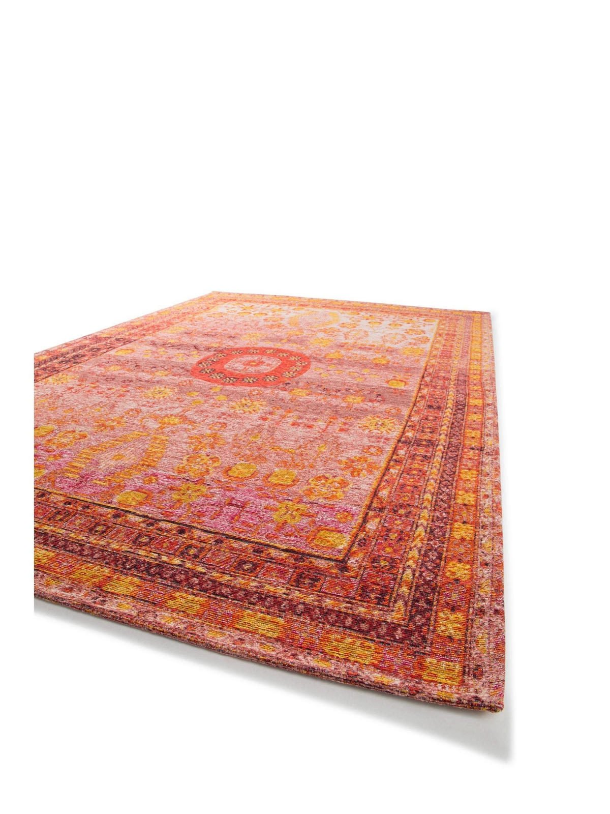 FLACHGEWEBETEPPICH Stay Rot 290x400 cm - Rot, Textil (290/400cm) - benuta Pop