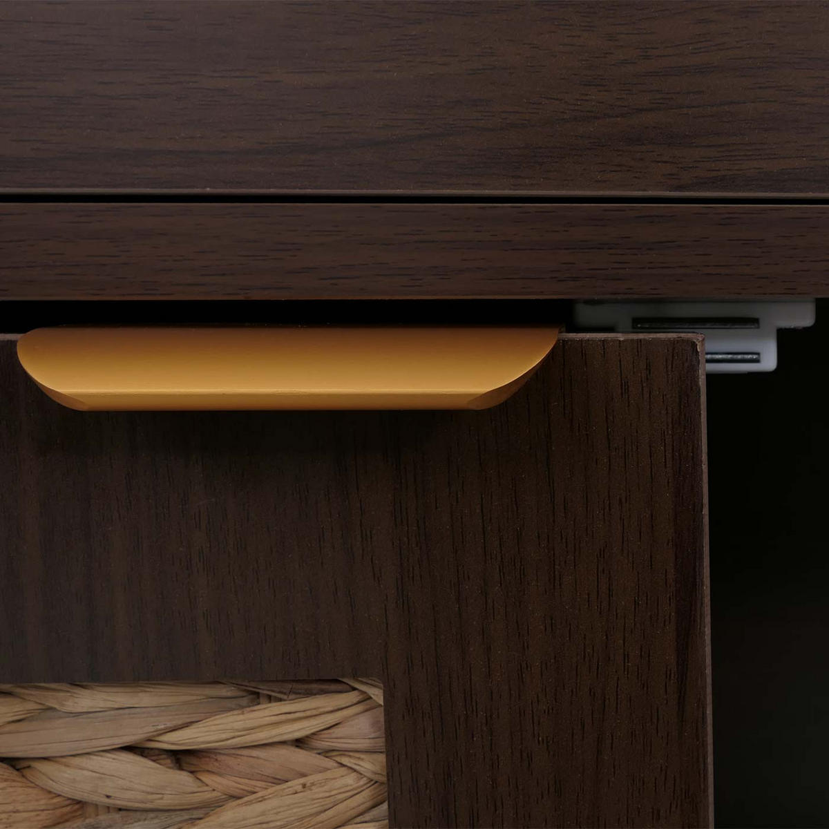 KOMMODE Walnuss Dekor - Walnussfarben, Holz (80/115/35cm) - MCW