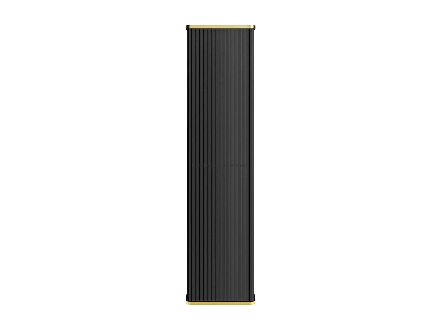 BADSCHRANK - 35 cm x 25 cm - holz - schwarz Keliza - Schwarz, Holz (35/140/25cm) - Vente-Unique