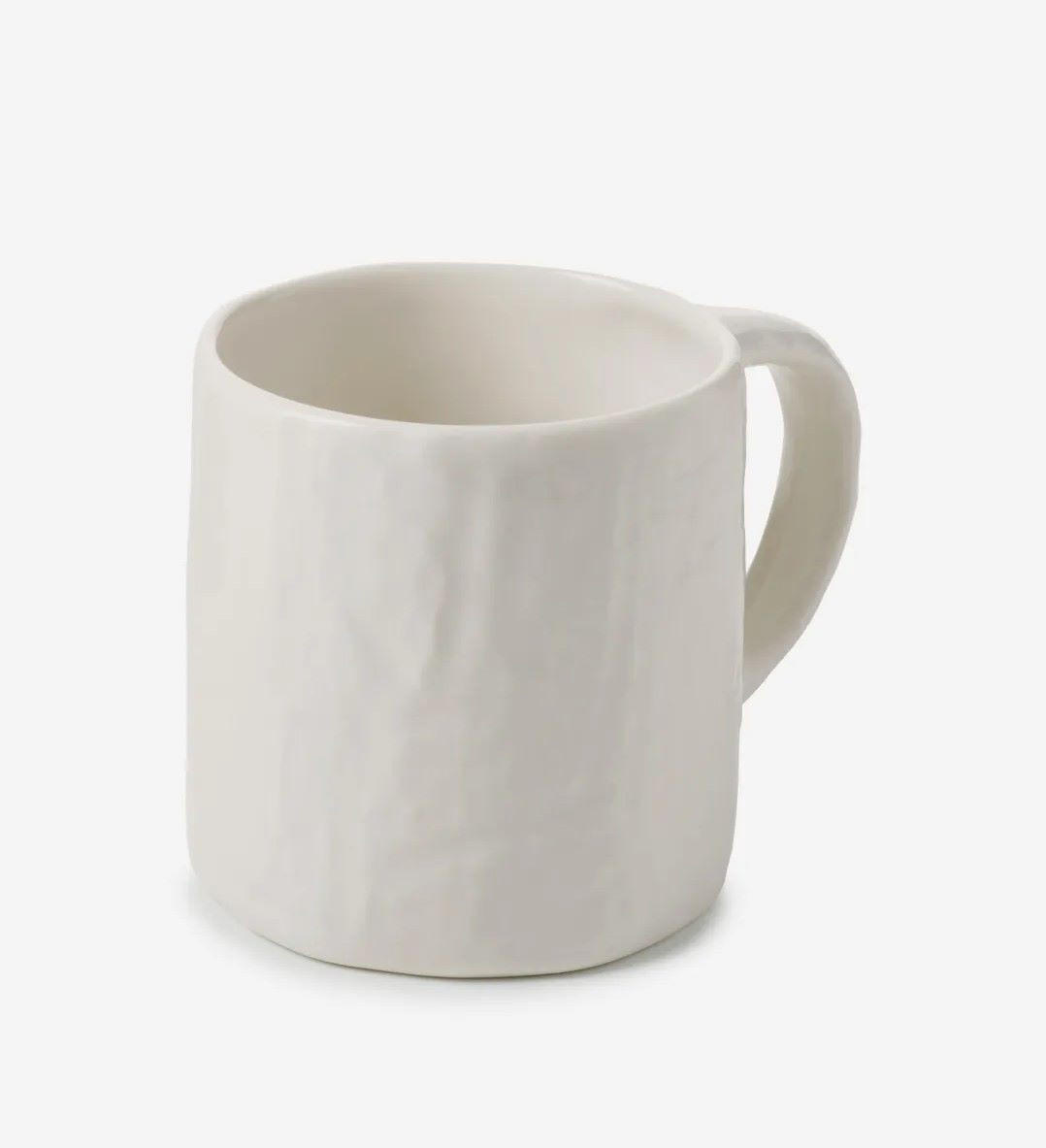 MUG / HENKELBECHER YLI 33 CL Alabaster Weiss - Weiß, Keramik (0.33L) - Revol Porcelaine France