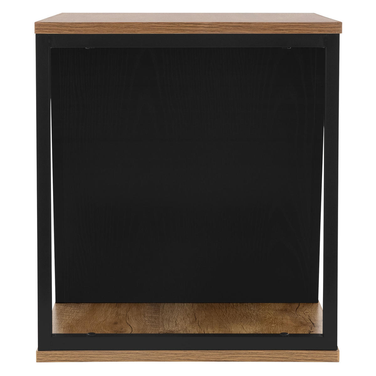 BEISTELLTISCH - Braun, Metall (40/40/45cm) - ML-DESIGN