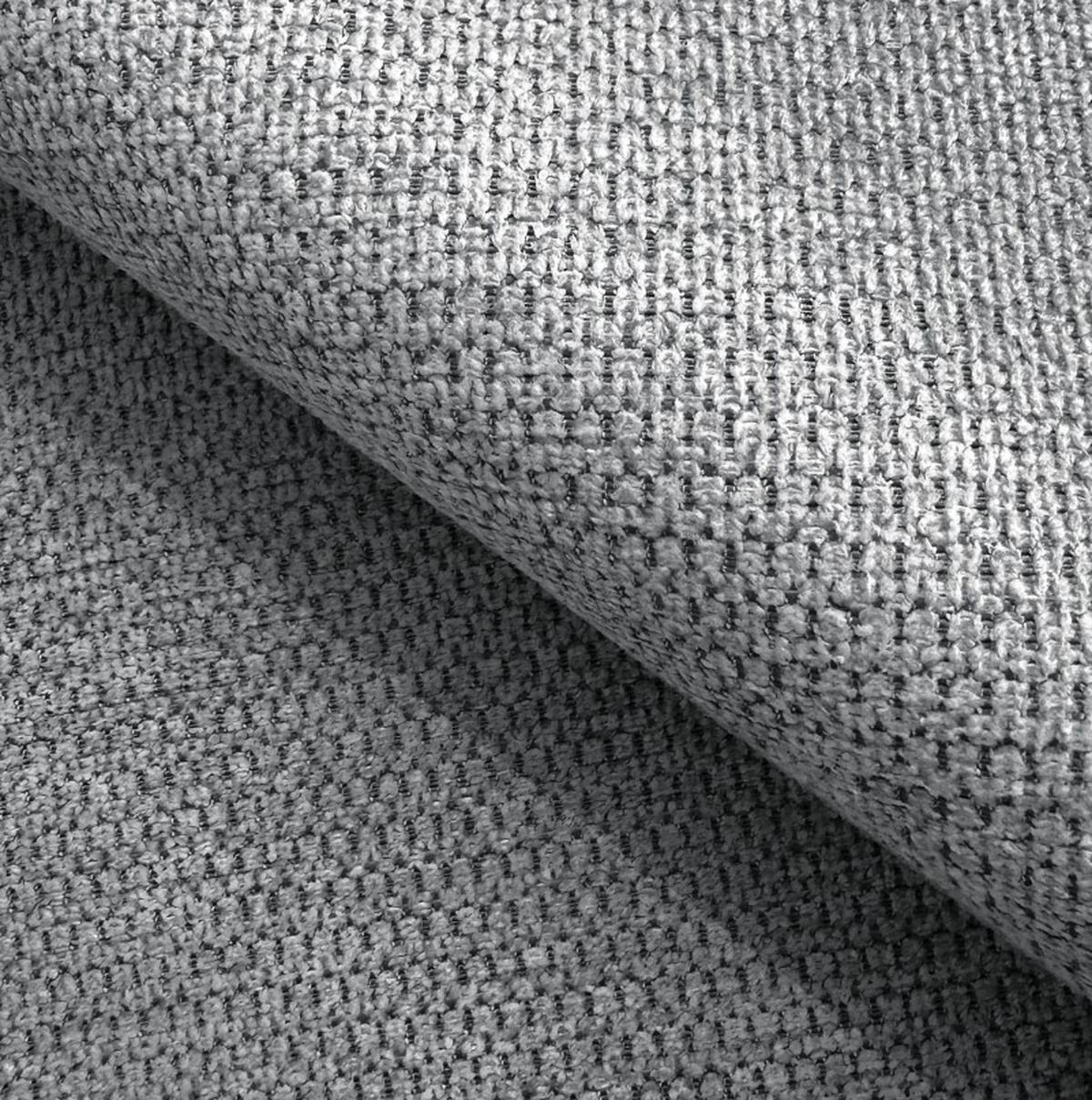 ECKSOFA OLIO L-Form Schlaffunktion mit Bettkasten, lose Rückenkissen, freistehend, RECHTS 248x174 cm Silver-coloured - Grau, Holz/Textil (248/174cm) - DomoHome