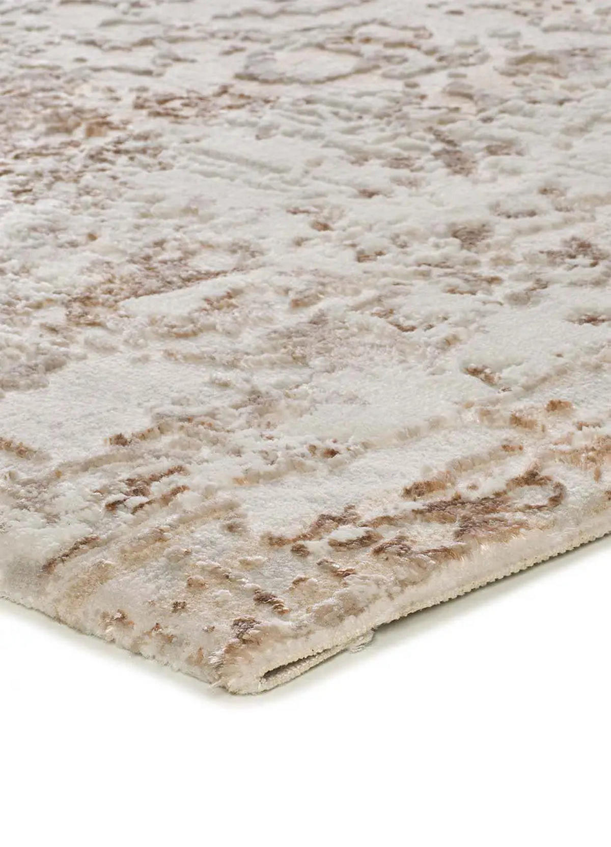 KURZFLORTEPPICH Beige Oris 154/230 cm - Beige, Naturmaterialien/Textil (154/230cm) - Atticgo