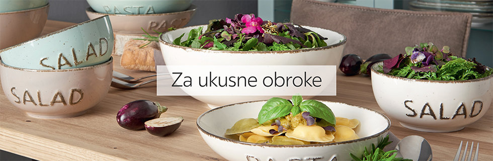 Moderan i kvalitetan tanjur i zdjelice Lesnina XXXL