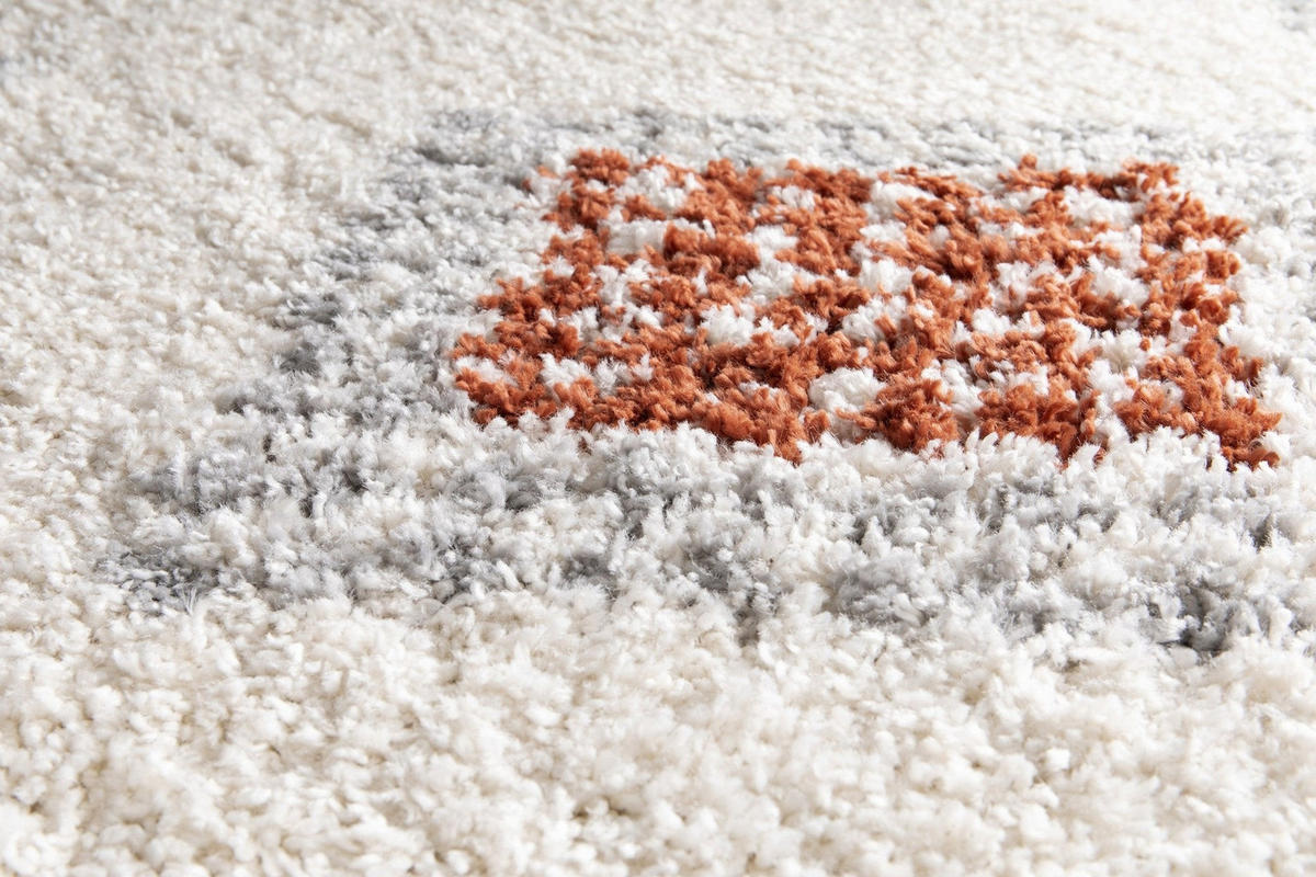 TEPPICH weich dick Ethno-Stil rot - Rot, Textil (160/230cm) - AFK Living