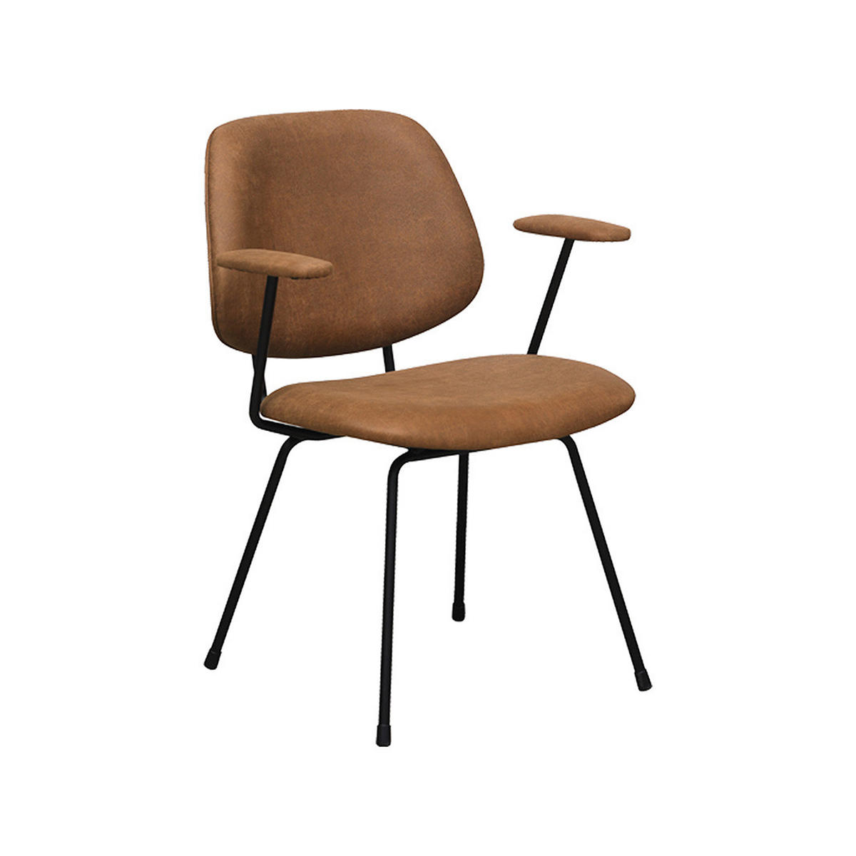 ESSEN Rivano - Brown - 62/82/58 cm - 2er-Set - Braun, Textil (62/82/58cm) - LABEL51