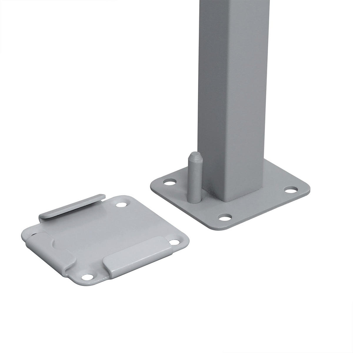 SEITENMARKISE - Taupe, Metall (200/13cm) - Hansiro