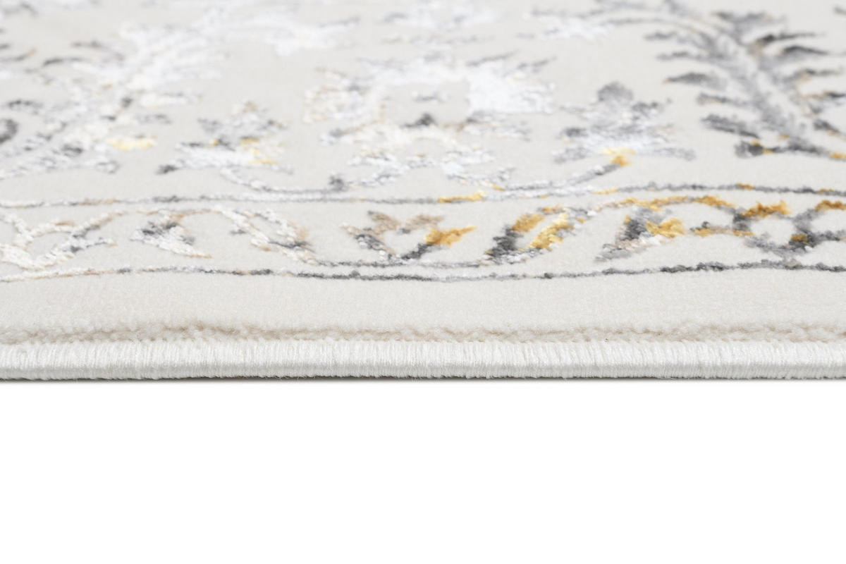 TEPPICH GOLDEN Creme 160/230 cm - Creme, Kunststoff (160/230cm) - Tapiso