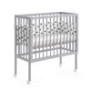 BEISTELLBETT Sophie Grau 94 x 90 cm 2 Seitenschienen - Grau, Holz (40/90cm) - VitaliSpa