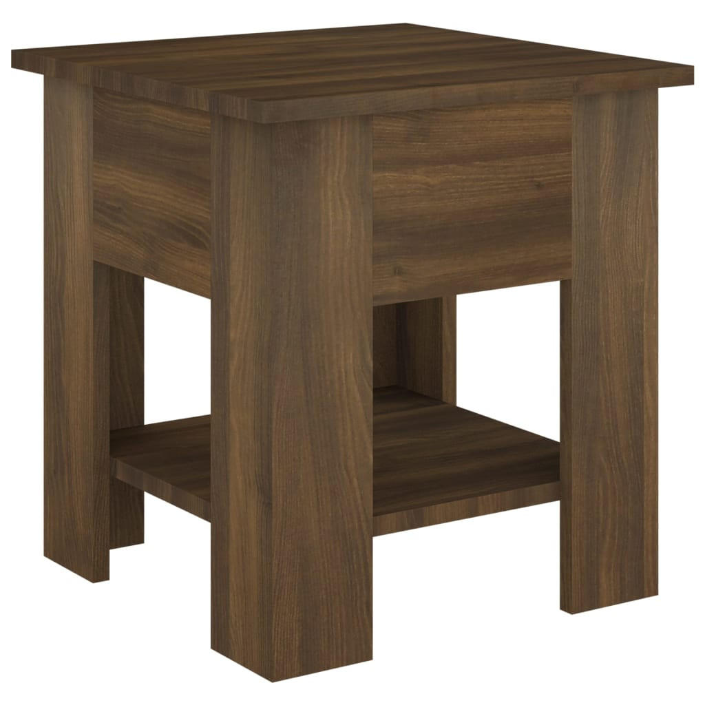 COUCHTISCH Braun Eichen-Optik 40x40x42 cm Holzwerkstoff - Braun, Holzwerkstoff (40/40/42cm) - furnicato