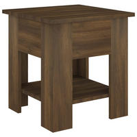 COUCHTISCH Braun Eichen-Optik 40x40x42 cm Holzwerkstoff - Braun, Holzwerkstoff (40/40/42cm) - furnicato