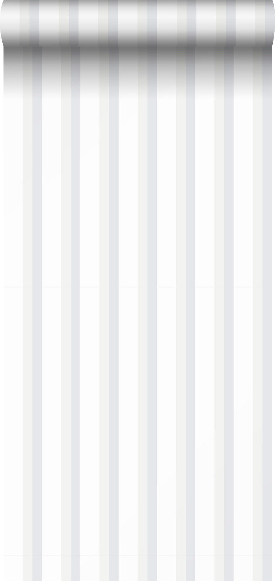 TAPETE Streifen 53 cm x 10 m - Grau, Papier (53/0.1cm) - Sanders & Sanders