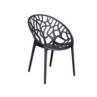 STAPELSTUHL Bilby 62x58x80 cm, Kunststoff, Schwarz - Schwarz, Kunststoff (58/80/62cm) - dasmöbelwerk