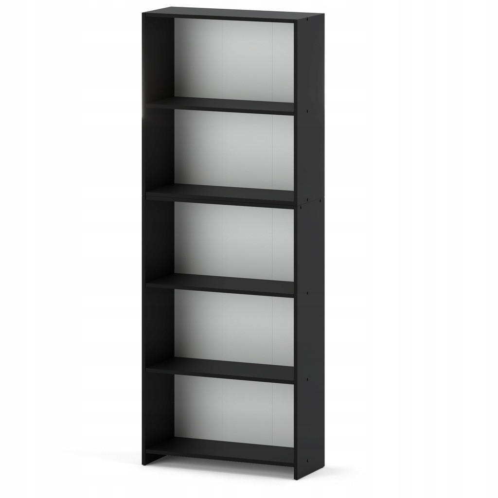 XXXLutz Bücherregal Schwarz 70x189.4x30.4 cm