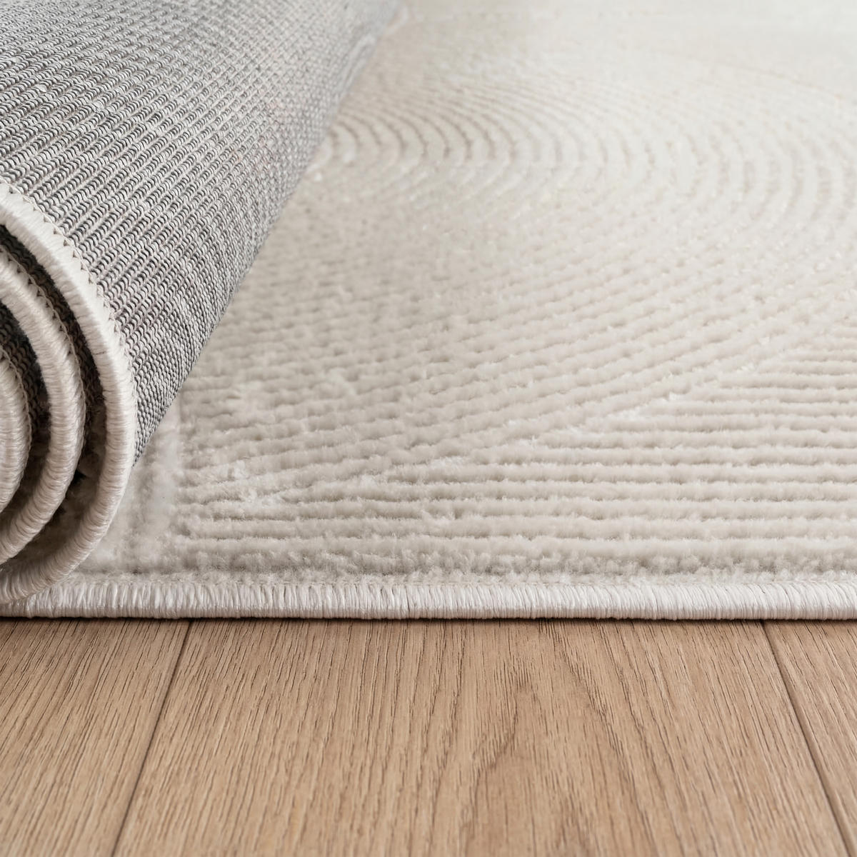 KURZFLORTEPPICH 80/150 cm Tinos 571 - Creme, Textil (80/150cm) - Paco Home