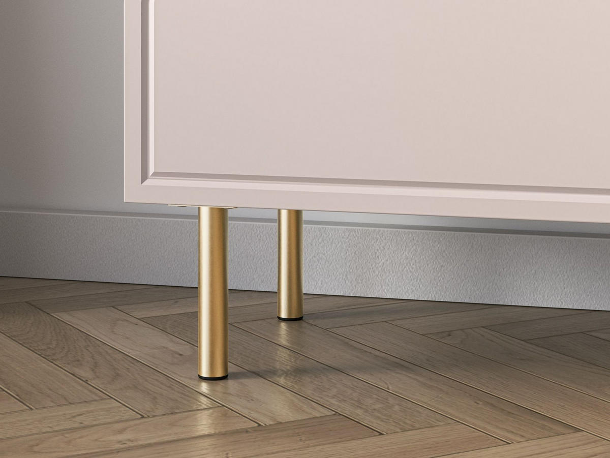 NACHTTISCH Loppa Kaschmirbeige 50 cm - Taupe/Beige, Holzwerkstoff (50/53/32.2cm) - Selsey