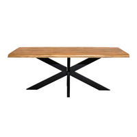 BAUMSTAMMTISCH Denver Braun 100/300/76 cm - Braun, Holz (100/300/76cm) - Starfurn