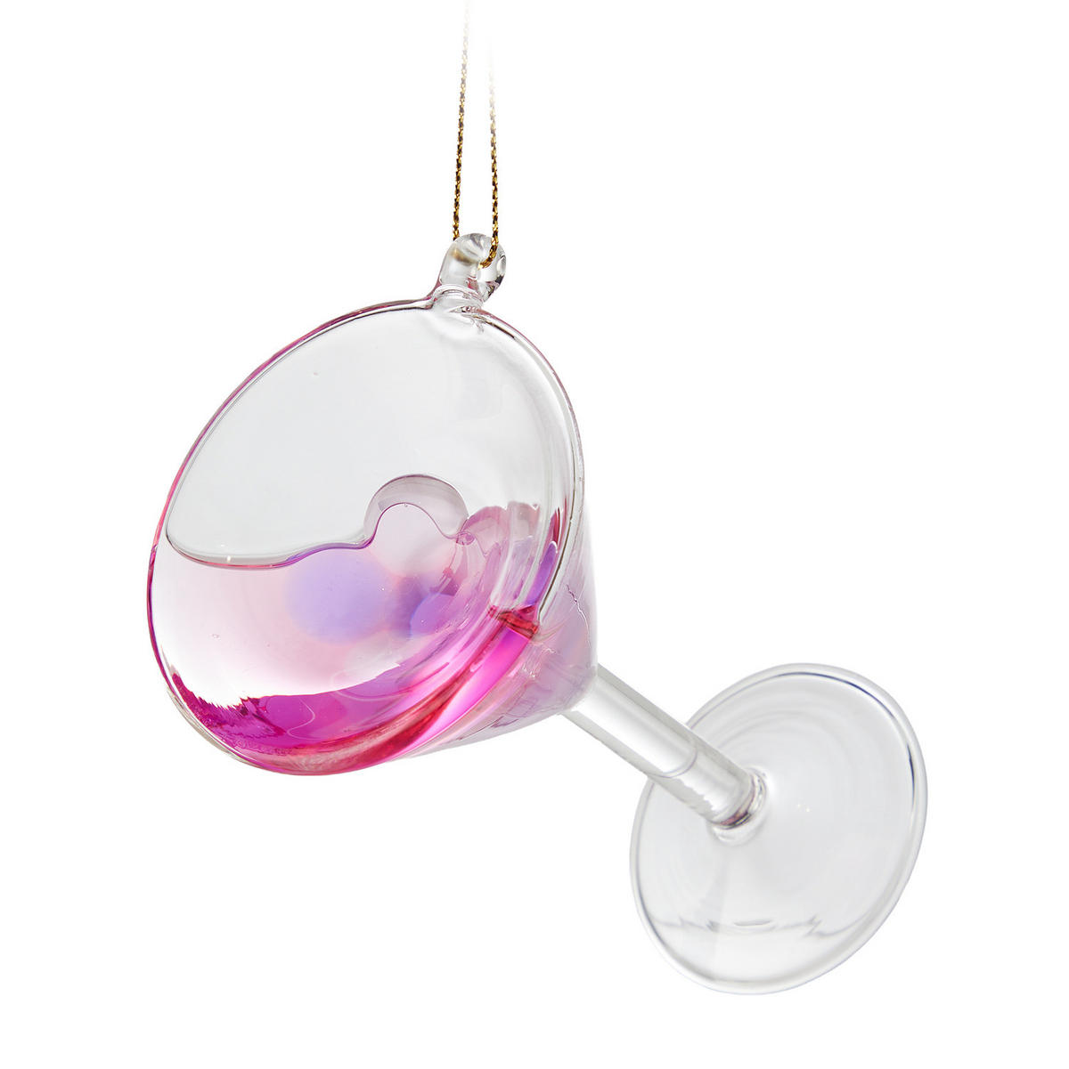 ANHÄNGER HANG ON Cosmopolitan - Pink, Glas (6/10/6cm) - Butlers