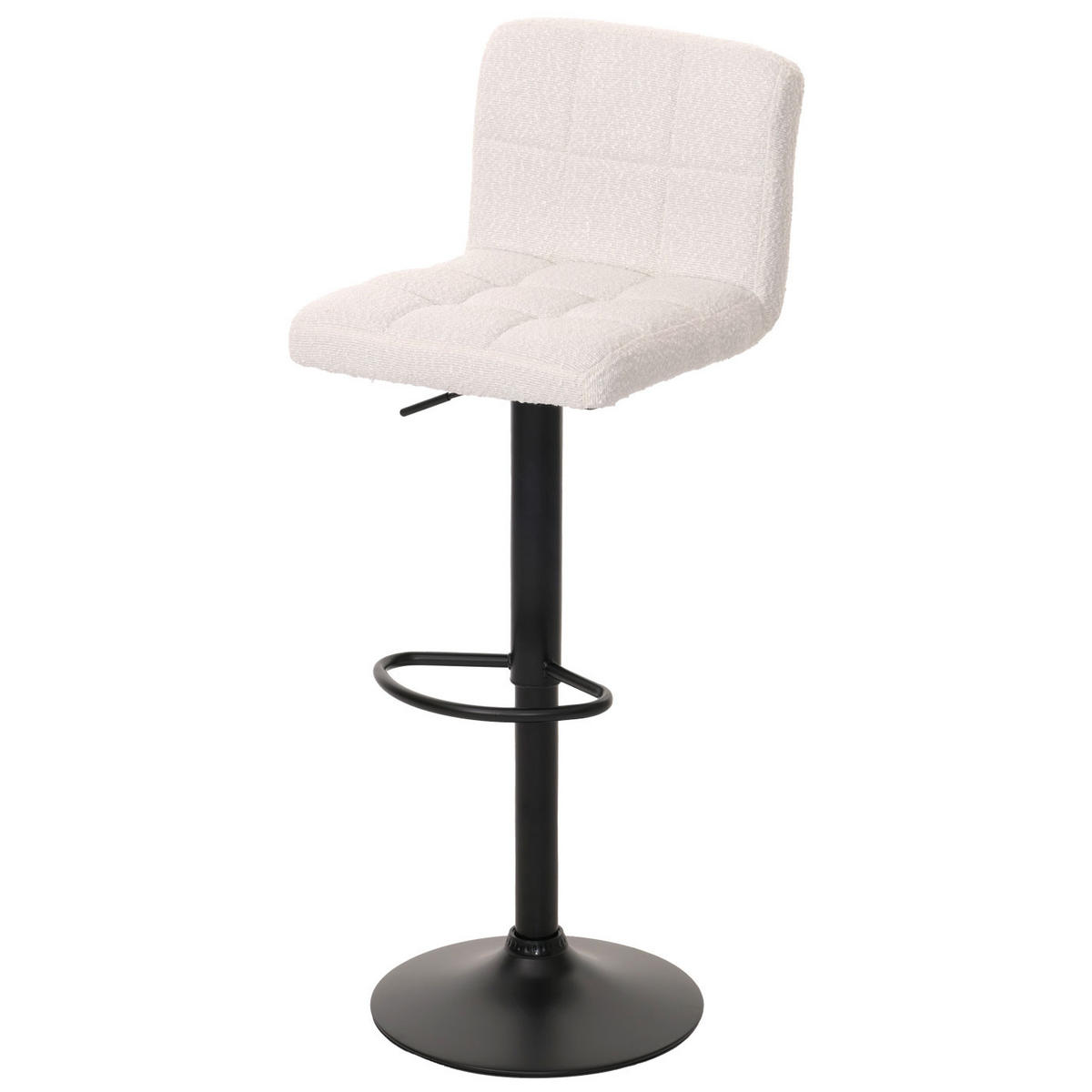 BARHOCKER Cremeweiß 2er-Set - Weiß, Textil (38/107/41cm) - MCW