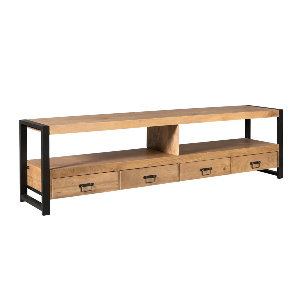TV-MÖBEL Britt Braun 45/220/60 cm - Braun, Holz (220/60/45cm) - Starfurn